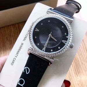 Orologi da polso di marca Donna Donna Ragazza Orologio al quarzo con cinturino in pelle di lusso VE 07