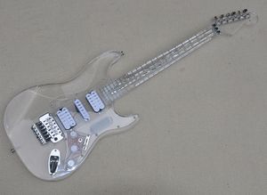 6 sznurków akrylowych gitary elektrycznej z Floyd Rose
