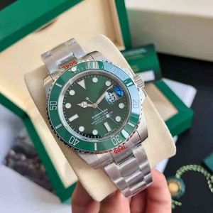 Water Ghost Automatic 316 Fine Steel Luminous Waterproof Green Nigger Blue Mechanical Band Watches Watches