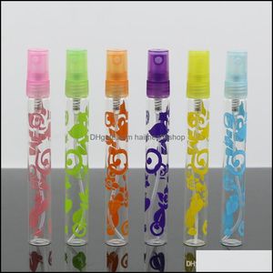 Per fles geur deodorant gezondheid schoonheid mode stijl rozen kristal gesneden glas spray flessen versterker navulLabl dh7pq