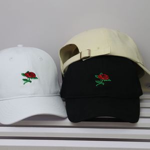 Chapéus Personalizados venda por atacado-2022 Logotipo Rose Snapback Caps Exclusivo Design Personalizado Brands Cap Homens Mulheres Ajustável Golfe Basebol Hat Casquette Chapéus