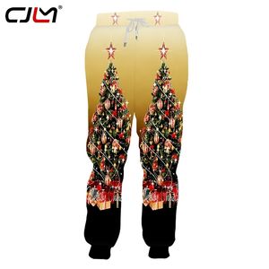 Mann Stil Persönlichkeit Farbige Trend Hosen 3D Gedruckt Weihnachtsbaum Große Größe Herren Casual Sport Jogginghose 220623