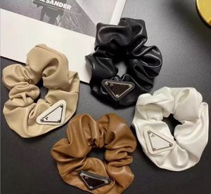 18style Scrunchie Elastic Cloth Hair Rubber Bands Scrunchies Women Letter Print Large intestine Sports Headwear Rubber Hairs Ties Ponytail Holder