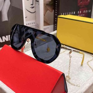 Sun glasses F Designer Stars Same Sunglasses brands for women Women's Fashion Personality Letters Large Frame Trendy Men