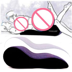 Wholesale toughage pillows resale online - TOUGHAGE sexy Sofa Inflatable Bed Wedge y Pillow Chair Love Position Cushion Couple Equipment Erotic Furnitures