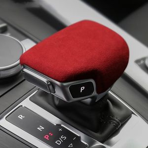 Interni in pelle per auto Gear Shifter Cover Protector Trim Adesivi per auto per Audi a4l a5 a6 a7 q5l q7 2019 Accessori di modifica270A