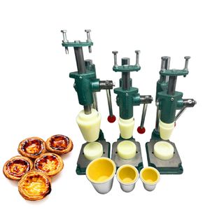 Hand Press Egg Tart Making Machine Tart Shell Presser Machine Egg Tart Skin Maker Pie Cupcake Baker