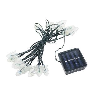 Stringhe 20 LEDS Luci a stringa ad energia solare Tree di Natale Scelta bianca Effetto leggero per gli alberi da giardino Feste Overdoorled LED