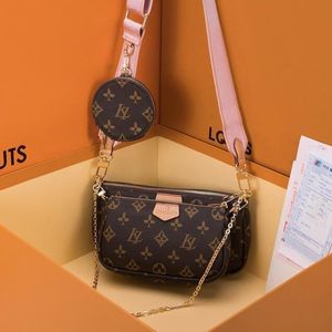 2022 Genuine Leather Women Luxurys Designers Crossbody Bag Womens Handbags louise Wallet Bag Shoulder Bags Shopping viuton Tote Pruse with Serial Date Number