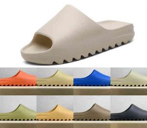 2022 Summer Slippers Mens Fashion Solid Color Casual Home Slipper Shoes Eva Non-slip Shoes Womens Beach Slides G220520
