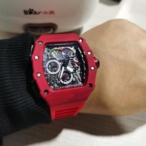Wristwatches JUNBIE 2022 Full-function Military Watch Diving 6-pin Clock Men's Top Quartz Reloj Hombre Relogio Masculino