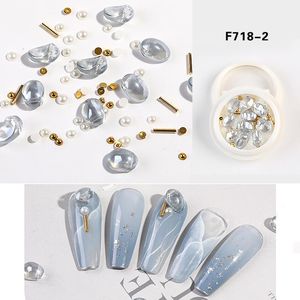 Kristall Runde Herz Nägel Strass Strass Oval DIY Nail Art Dekorationen Maniküre