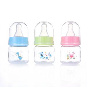 50ML Baby Newborn Nursing Nipple Bottle Silicone Pacifier Milk Water Feeding