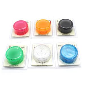Smoking Accessories 60mm diameter plastic cigarette grinder multicolor hookahs grinder