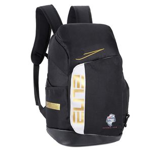 2023 Unisex Hoops Elite Pro Team USA Basketball Plecak Student Torba komputerowa Para Knapsack Messenger Bag Junior Blay White Red Torbs Torbs Outdoor Back