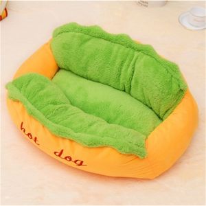 Hot Dog Bed Pet Winter Beds Fashion Sofa Cushion Supplies Warm Dog House Pet Sleeping Bag Cozy Puppy Nest Kennel 201225