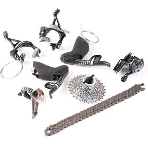 Велосипедные переводы Force 22 2x11 Speed ​​Road Bicycle Part GroupSet Dreailleur Kit Cassette 11-28T 11-32T без переключателей Cranksetbike.