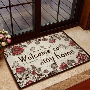 Zeegle Coral Velvet Door Mats for Entrann Antislip The Hallway Kitchen RugsソフトベッドルームカーペットベッドサイドY200527