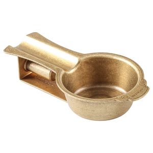 GLASS PIPE STORE Cigar ashtray metal copper large smoke slot with drilling knife smoke extinguisher