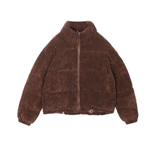 Snow Wear Cotton Corduroy Coat 2022 Winter Thicken Warm Short Jacket Female High Quality Warm Outwear Women Parkas