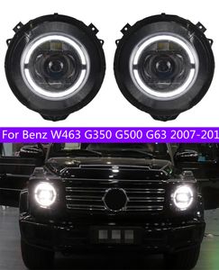 Benz G55ヘッドライトの左 /右手ドライブヘッドライトW463 G350 G500 G63 20 07-2021 DRL DAYTIME LIGHT TURN SIGNAL Projector Facelift