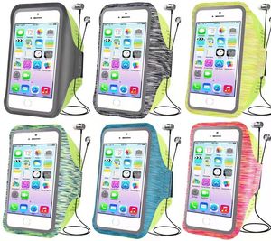For iPhone 12 13 Pro MAX Samsung S20 S21 S22 Ultra Ect. Mobile Phones Under 6.7 Inches Waterproof Sports Running Armband Cases Workout Holder Pouch Cellphone Arm Bag DHL