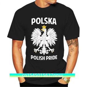 Мужская футболка Polska Polish Pride Proud Eagle Gift Idea, 100% хлопок, SXXXL, унисекс, Crazy, дышащая рубашка 220702