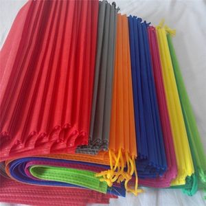 TOP quality 50 pcs non woven fabric travel shoes storage bags drawstring bags for shoes dust bag storage organizer bags D3 Y200714256T