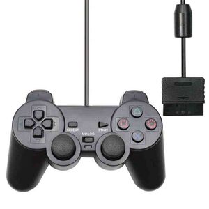 For PS2 Wired USB PC Game Controller Gamepad Manette For Playstation Controle Mando Joypad For playstation Console Accessory Y220427