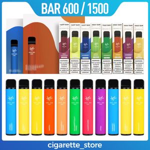 Elf Disposable electronic cigarette Pod Device bar 1500 puffs 850mAh Battery 4.8ml Prefilled Cartridge Vape Pen Vs Bang 6000 Elux Leegend