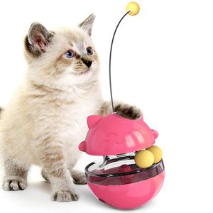 Cat Toys Cats Toy Funny Pet Training Tool Leaking Ball Educational Tumbler Pets Products Accesorries WH0633
