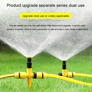 360 graders automatisk sprinkler gräsmatta bevattningshuvud justerbara spray munstycken tak kylning sprinkler industri trädgård försörjning vattnet utrustning