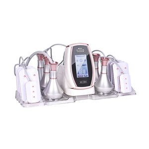 6IN1 Lipo Laser RF -кавитационный похудение Машина 80K Ультразвуковое вес Уменьшение потери жира Радиочастотное