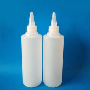 Sıvı Tutkal Şişesi toptan satış-6pcs ml uç şişe aplikatör boş plastik sıkma temiz sıvı dağıtıcı tutkal boya için