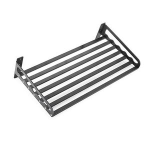 Hooks Rails Wall Mounted Metal Kitchen Storage Rack Mikrovågsugn Arrangör Shelf Counter Bakers