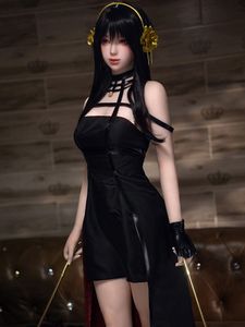 Desiger sex dockor nyaste 158 cm cosplay anime sex docka för män med vackra ansikts livliga fulla skelett små bröst silikon sex dockor