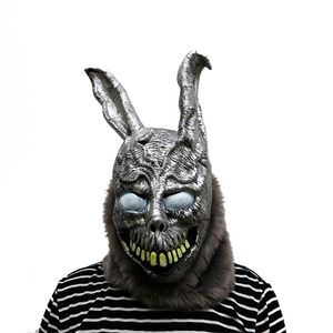 Roliga Donnie Darko Frank The Bunny Rabbit Mask Latex Overhead Päls kostym Djurmasker för fest CosplayJavaScript 220719