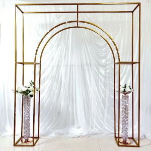 Luxury Wedding Decoration Engagement Birthday Party Flower Arch Wedding Mall Shop Welcome Entrance Door Frame Balloon Christmas Garland Backdrops