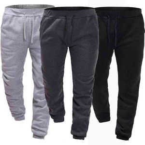 Men Casual Joggers Calça Solor de carga fino sólida calça de vários bolsos masculinos Novo masculino masculino Hip Hop G220713