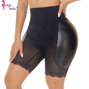 SexyWG Body Shaper Butt Platter Control Трусики для женщин Сексуальный Хип Энхансер Большая задница Поддельные добычие корпуса Bodywear Shatewear Hip Pad Shaper Трусики Y220411