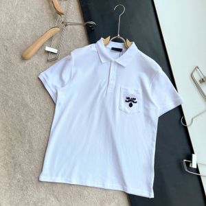 Vêtements de marque pour hommes polo marque petit cheval vêtements de broderie hommes tissu lettre polos t-shirt col rond t-shirt décontracté taille M-3XL