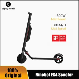 2020 Ny version NinBot av Segway Electric Scooter ES4 SMART Electric Kick Scooter Foldbar Lightweight Hoverboard med App253V