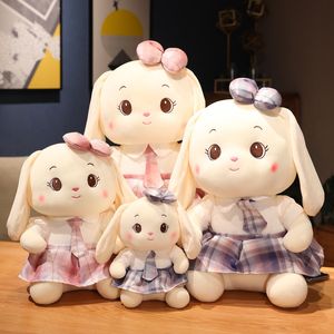 Ny Plush Toy Uniform Rabbit Doll Tie Rabbit Dolls Children's Birthday Present
