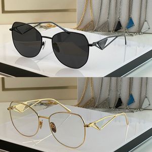 Modedesigner-Sonnenbrille PR57YS Optische Brille Frau Große europäische und amerikanische Persönlichkeit Mann Straße Strand Antirflection Mode Sonnenbrille mit Box