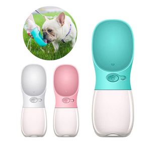 350480550ML PORTABLE PET DOGA BAKKA FÖR LITTA Outdoor Cup Travel Dogs Bowl Water Dispenser Feeder Y200917