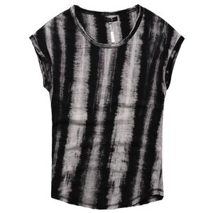 Summer Mens Sleveveless Designer T-shirt Marka retro czarny krawat farbowanie szerokie krawat ramię swobodny mężczyzna luźny podsektowy styl uliczny W220426