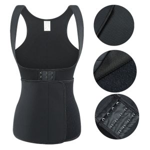 Adjustable Sauna Sweat Girdle Hot Neoprene Waist Trainer for Women Slimming Belt Body Shapers Belly Tummy Control Shapewear Workout Suit