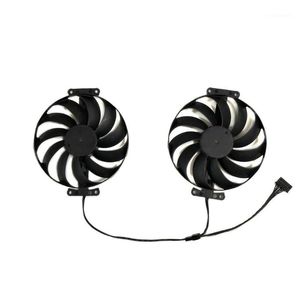 Fans Kühlungen 2 Teile/satz GPU 95mm T129215SU 12V 0,50A RTX3070 RTX3060Ti Für ASUS RTX 3070 3060 Ti DUAL OC Grafikkarte Fan