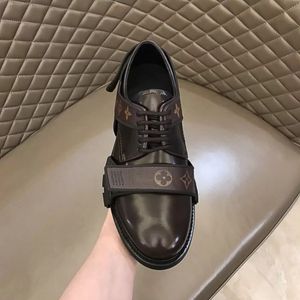 Luxury Men's Leather Sneakers - Designer Lace-Up Shoes with Detachable Straps, Spring/Autumn, Sizes 38-45