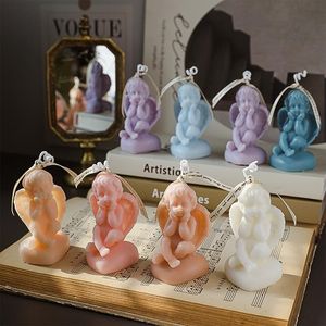 Cute Angel Scented Candle Aromatherapy Birthday Gift Fragrance Home Party Wedding Ornaments